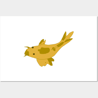 Yellow Catfish Posters and Art